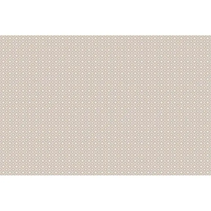 Alfombra vinílica minimal beige antideslizante - 1
