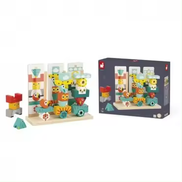 Tótem de Madera Selva Tropical - Juego Educativo Janod - 1