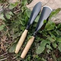 Juego De Herramientas Agrícolas Multifuncionales Para Jardín Y Cosecha Shovel De Acero Inoxidable Para Plantar Y Transplantar Flores - details 1