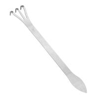Riega De Acero Inoxidable Para Bonsái Con Mango Ergonómico Herramienta Para Suavizar Tierra Y Raíces 3 Ramas - details 5
