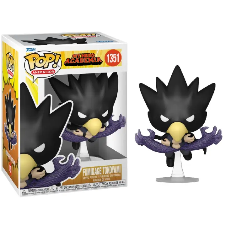 Funko Pop! My Hero Academia - Fumikage Tokoyami, 67332, Nº1351 - 1