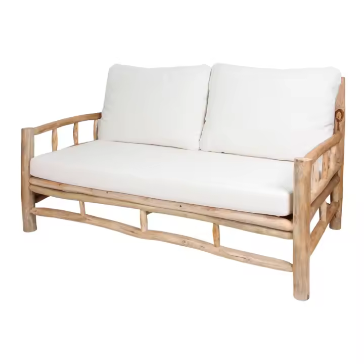 BANCO DE MADERA CON COJINES PANIOL - MISTERWILS FURNITURE FOR FREE SOULS - 1