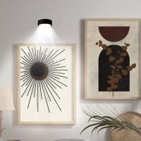 Lámpara De Pared LED Magnética Con Control Remoto Luz De Exposición De Arte RGB De 13 Colores Montaje En Pared Regulable - details 10