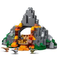 Bloques De Construcción Serie Jurassic T-Rex Vs Mecha Dinosaurio Juguete De Dinosaurio Artesanal Para Niños Regalos De Vacaciones - details 3