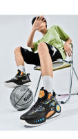 Zapatos De Baloncesto Para Hombre Algodón Transpirable Cómodos Zapatillas Deportivas Entrenamiento Alta Calidad Deportivas Para El Uso Diario - details 10