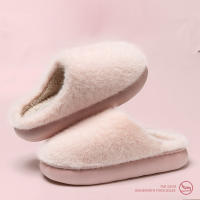 Pantuflas De Algodón Talla Grande Para Parejas Invierno Antideslizantes Con Suela Gruesa Y Cubierta De Dedos Cómodas Y Cálidas Para Hombres Y Mujeres Pantuflas De Interior Estilo Casual - details 12