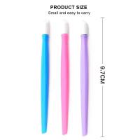 10pcs Herramienta De Eliminación De Piel Muerta Para Uñas Con Punta De Goma Para Manicura Arte De Uñas Color Aleatorio - details 5