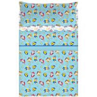 Paw Patrol Juego de Sábanas Patrulla Canina, 3 Piezas, 100% Microfibra, Azul y Rosa, para Cama 90 cm - details 0