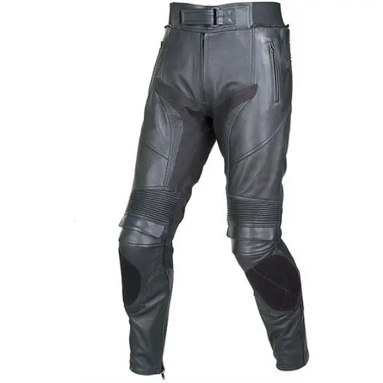 Pantalón Cuero Suaoki Aoki Predator con Protecciones - 1