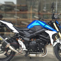 Escape De Moto Suzuki GSR 750 GSX-S750 2015-2022 Tubo De Conexión Del Medio De Silencioso Pieza Individual Universal - details 6