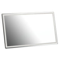 Espejo De Coche Universal De Acero Inoxidable Espejo De Maquillaje Interior Portátil Con Visera Antirreflejo HD Para Estilo De Coche - details 3