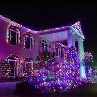 Luz De Fairy Solar De 32M/42M Para Jardín Exterior Decoración Navideña Con 8 Modos Timable Hilo De Luces De Jardín Festivo - details 5