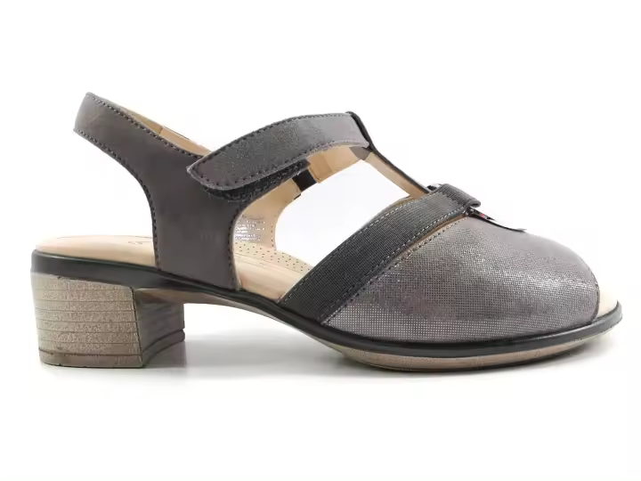 SANDALIA ARA LUGANO GRIS - 1
