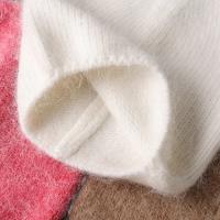 Gorro De Piel De Conejo De Nueva Moda 2024 Para Mujer Con Cabello Largo Caliente Y Suave Gorro De Invierno De Color Sólido Simplicidad Y Calidez Para Exterior - details 18
