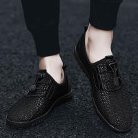 Zapatos Casuales Transpirables Para Hombre Verano Mocasines Deportivos Con Mesh Suela Suave Zapatos Planos Cómodos Para Negocios Y Uso Diario - details 10