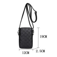Bolso De Hombro Pequeño Para Mujer PU Cuero Impresión Cruzado Mensajero Bolsa De Teléfono Móvil Mini Bolso Lady Bolso Y Monedero - details 1
