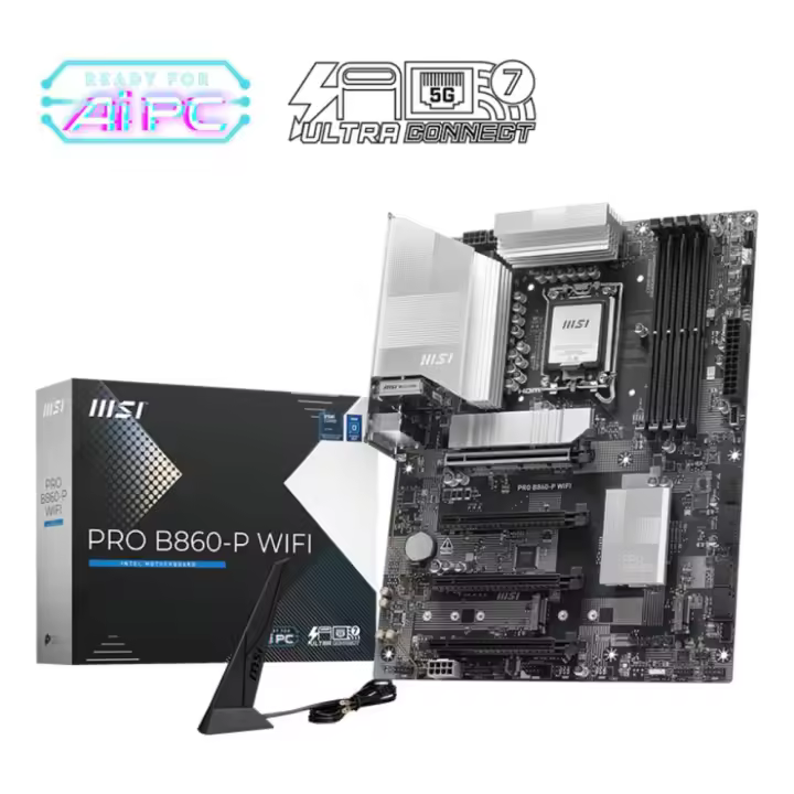 PLACA BASE MSI PRO B860-P WIFI - 1