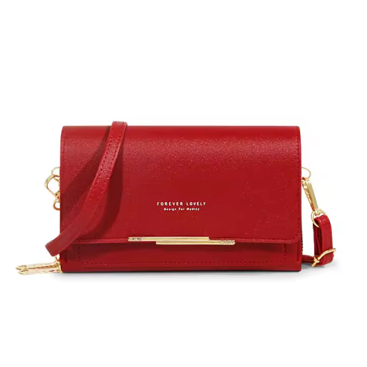 Bolsosdehombroparamujer pieza bandolera para mujer, bolso de mano, bolso de hombro con cadena de mariposa, embrague de piel sintética para mujer - 1
