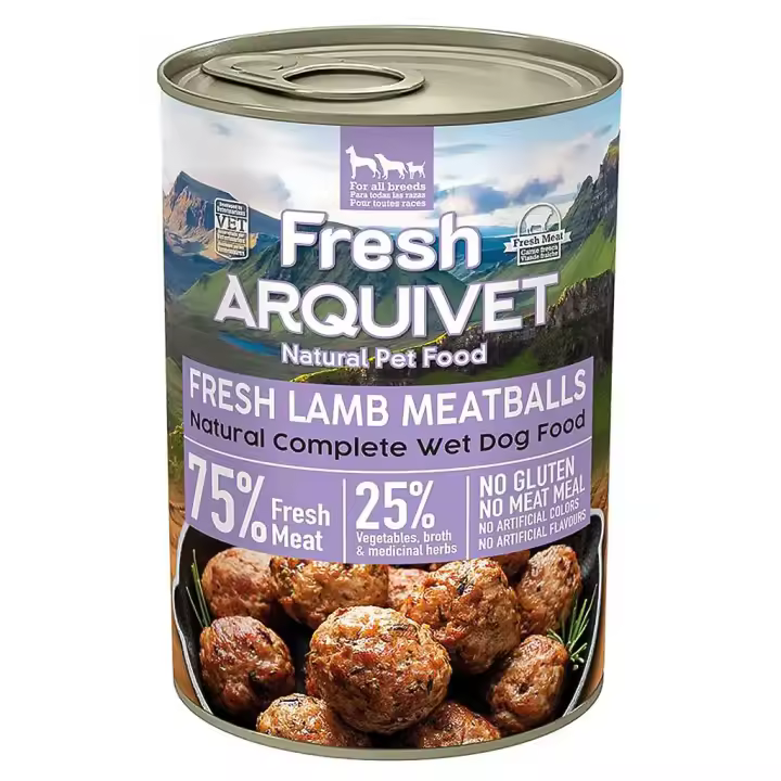 Arquivet Albóndigas para Perros con Cordero 400gr - 1