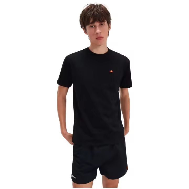 Camiseta de Manga Corta Ellesse Holdino para hombre en color negro - 1