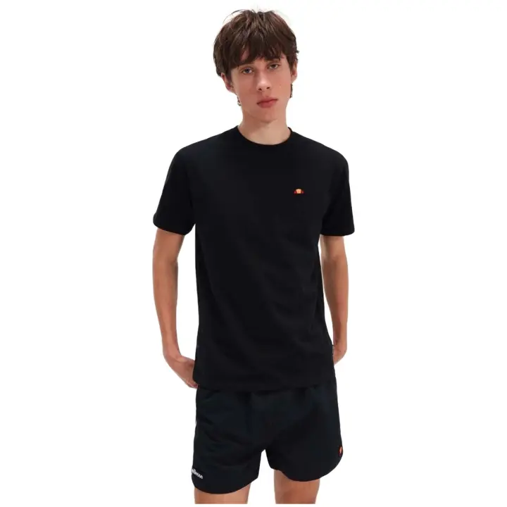 Camiseta de Manga Corta Ellesse Holdino para hombre en color negro - 1