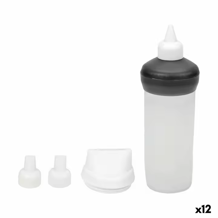 Kit Creación de Pasteles Quttin 10 x 7 cm Repostería Boquillas Intercambiables 5 Piezas (12 Unidades) - 1
