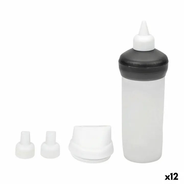 Kit Creación de Pasteles Quttin 10 x 7 cm Repostería Boquillas Intercambiables 5 Piezas (12 Unidades) - 1