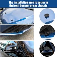 2Pcs Silbato Ultrasonido De Advertencia Para Coche Repelente De Animales Con Alarma De Ciervo Dispositivo De Advertencia De Animal Para Carro Y Motocicleta - details 2