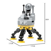 COGO DIY Bloques De Construcción Espacial Para Rocket Kit De Centro De Lanzamiento De 379 Piezas Juguetes Para Niños En Navidad - details 34