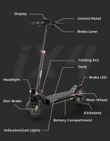 iScooter IX4 Patinete Eléctrico 10'' Neumáticos de Panal 800W Motor 45km/h Velocidad Máxima 48V 15Ah Batería 40-45km Alcance Control de Aplicación - details 1
