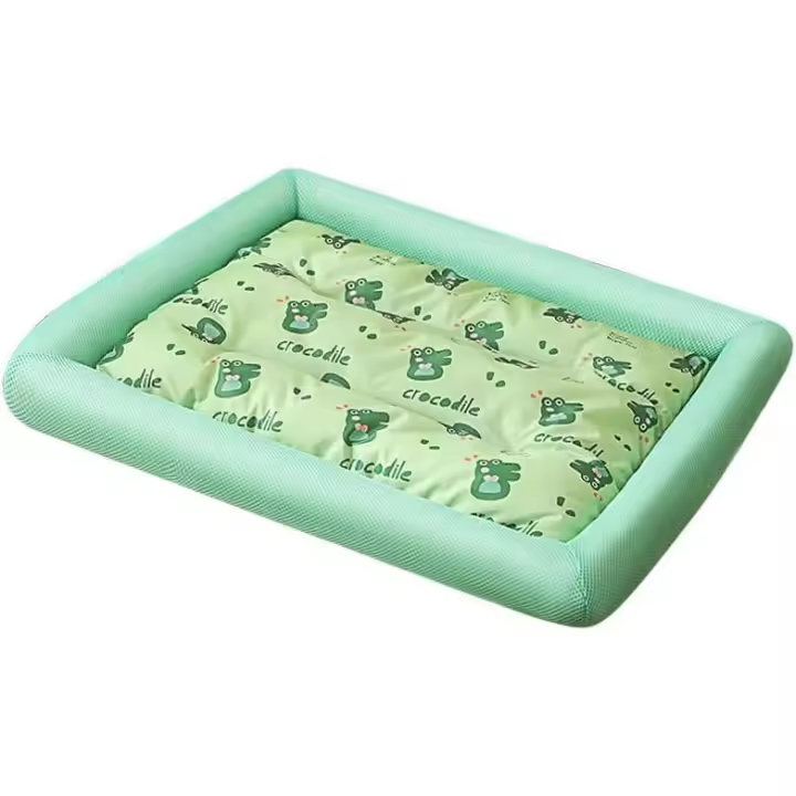 Pet Bed for Breathable Cat Cooling Pad Heatstroke Prevent Pad Dogs Sleep Bed AntiSkid Dogs Pad(73*51cm) - 1