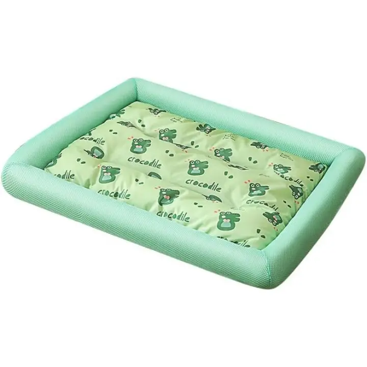 Pet Bed for Breathable Cat Cooling Pad Heatstroke Prevent Pad Dogs Sleep Bed AntiSkid Dogs Pad(73*51cm) - 1