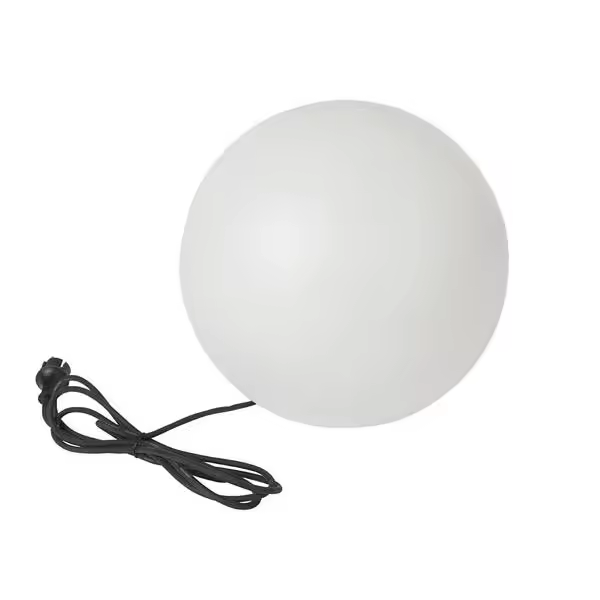 Perel Lámpara de exterior con forma de bola, diámetro de 38 cm - 1