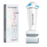 Derma Stamp Roller Bio Derma 120pin Con Agujas Ajustables Para Crecimiento De Pelo De Barba Sistema De Microneedling Dermaroller De Plástico - details 0