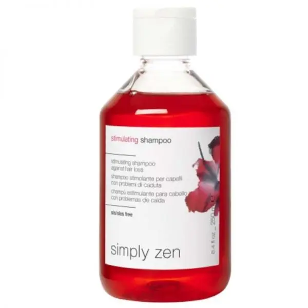Stimulating Shampoo Estimulante Para Cabellos Con Problemas De Caída Simply Zen 250 ML - 1