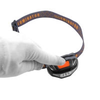 Lámpara De Cabeza Mini LED 3 Modos Impermeable Con Banda De Cabeza Para Batería AA Lámpara Frontal Torch Lanterna Para Camping Pesca Caza - details 3