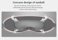 Masajeador De Ojos Con Calor Smart Eye Massager Para Migraines 6 Modos Compresión De Ojos Con Calor Masajeador De Ojos Plegable - details 4