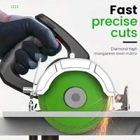 Diamante Ultra Delgado Cuchilla De Soldadura Verde Para Corte De Cerámica Vidrio Azulejos Botella De Vino Herramienta De Molienda Y Corte - details 3