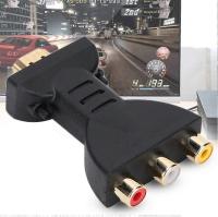 Adaptador de HDMI a AV-1080P HDMI a RGB Adaptador de sincronización de audio y vídeo para convertidor de componentes RCA - details 1