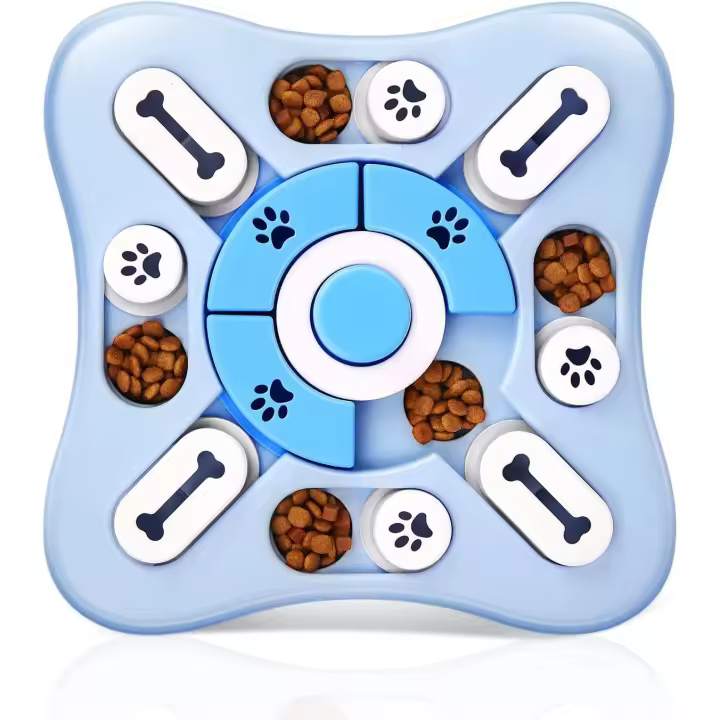 ATUBAN Dog Puzzle Toys,Dog Treat Puzzle,Dogs Food Puzzle Feeder Toys for IQ Training ,Interactive Dog Toys, Mental Enrichment - 1