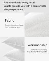 Almohada De Microfibra Suave Y Cómoda Evolon 100% Anti-Polvo Para Dormitorio Uso En Cama Estilo De Hotel 5 Estrellas Color Sólido - details 9