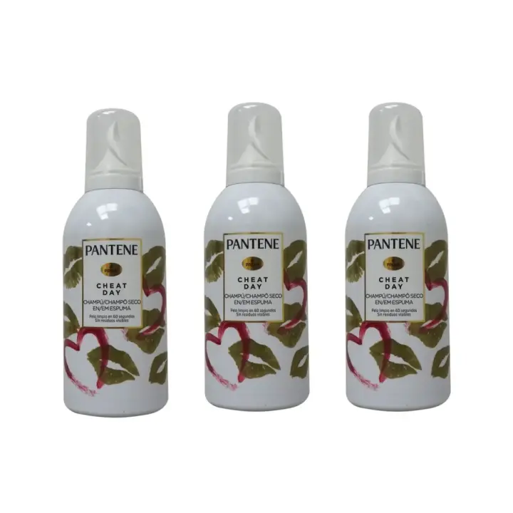 Pantene Champu en Seco【Pack 3 uds X 180ML】     【ROUA】 - 1