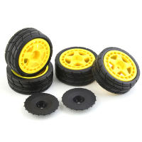 Pneumáticos De Carreras RC RS Para Carrocería En Carretera Adecuados Para 1/10 Tamiya TT01 TT02 XV01 TA06 PTG-2 HPI HSP KYOSHO Chevrolet C3 Ruedas De Plástico - details 3