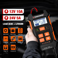 KONNWEI KW520 Herramienta De Reparación De Batería De Coche Automática 12V 10A 24V 5A Para Baterías De Agua Y Ácido Gel Lithium - details 3