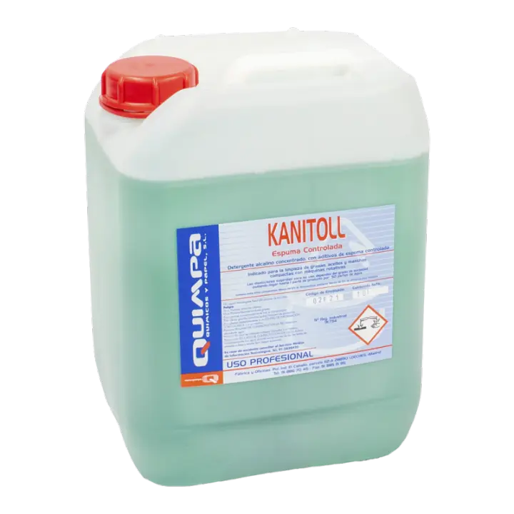 KANITOLL - Desengrasante industrial para fregadoras (Envase: 10 Litros) - 1