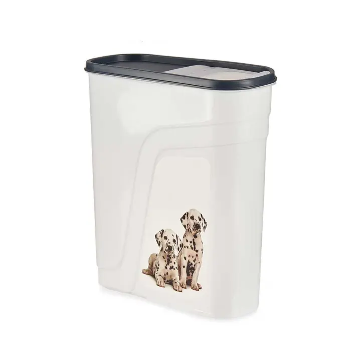 Cubo Dispensador Comida 4L - Almacenamiento práctico para tus mascotas - Mascow - 1