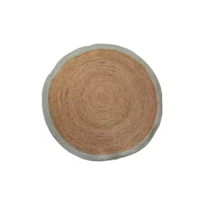 ALFOMBRA YUTE ALGODON 150X150X1 2300 GSM NATURAL TX204437 - 1