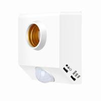 Soporte De Bombilla Con Sensor De Movimiento Infrarrojo PIR 100W Base E27 Adaptador De Conector Control De Luz Inteligente Rango De Voltaje 85V-265V - details 5