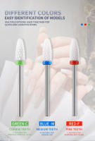 Juego De Brocas Para Uñas De Cerámica Diamante FABUYAN Profesional Para Manicura Accesorios De Uñas Para Mujeres - details 5