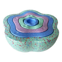Piedras De Equilibrio Para Niños Juego De Entrenamiento De Equilibrio Antideslizantes Forma De Flor Stackables Para Promover Las Habilidades De Coordinación - details 11